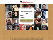 Tablet Screenshot of moroccochatcity.com